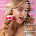 Sellies 5'i 1 Arada Krem